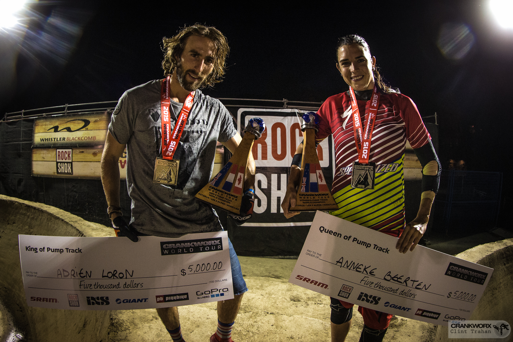 Crankworx » ADRIEN LORON PUSHES HARD FOR THE WIN AT THE ULTIMATE