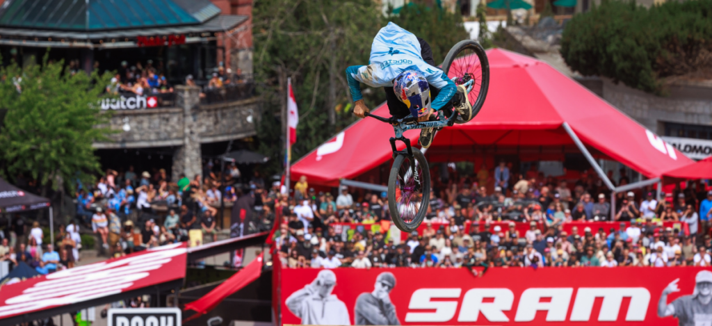2025 Crankworx Whistler David Godziek at Red Bull Joyride 2024 (c) Clint Trahan