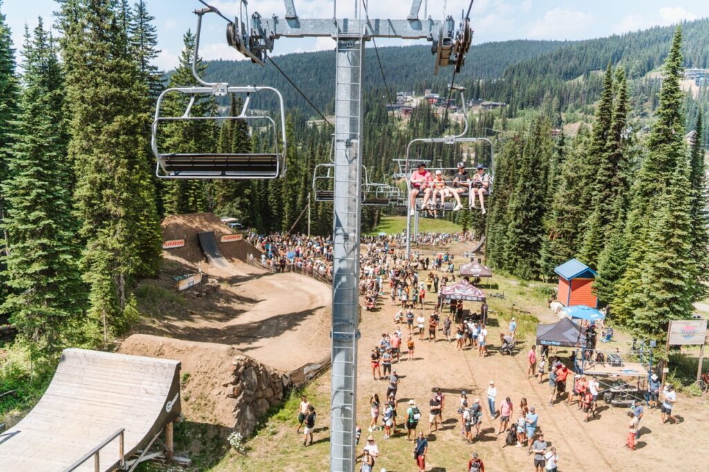 Crankworx Summer Series SilverStar Resort Festival