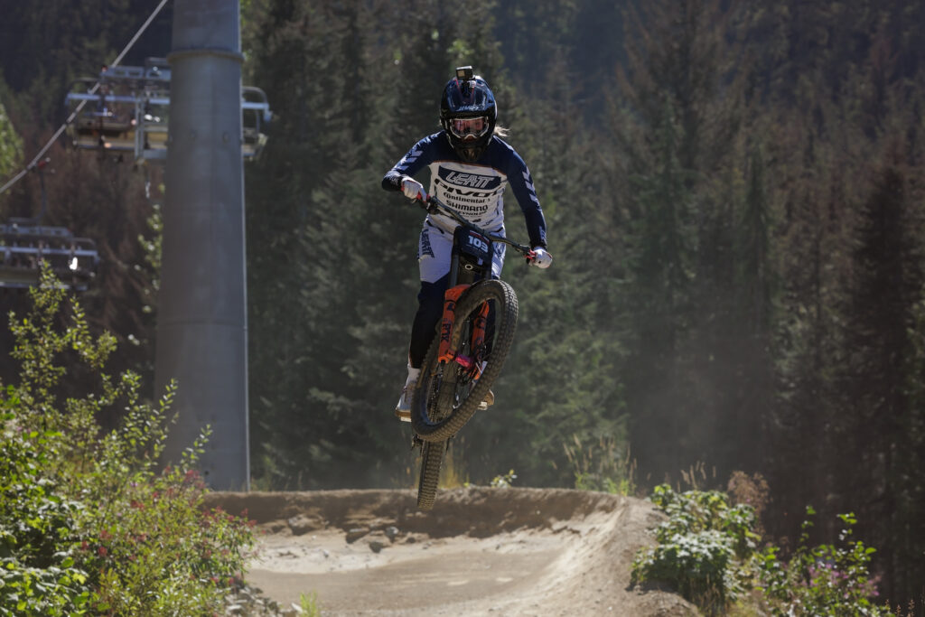 2025 Crankworx Whistler AirDH Jenna Hastings (c) Clint Trahan