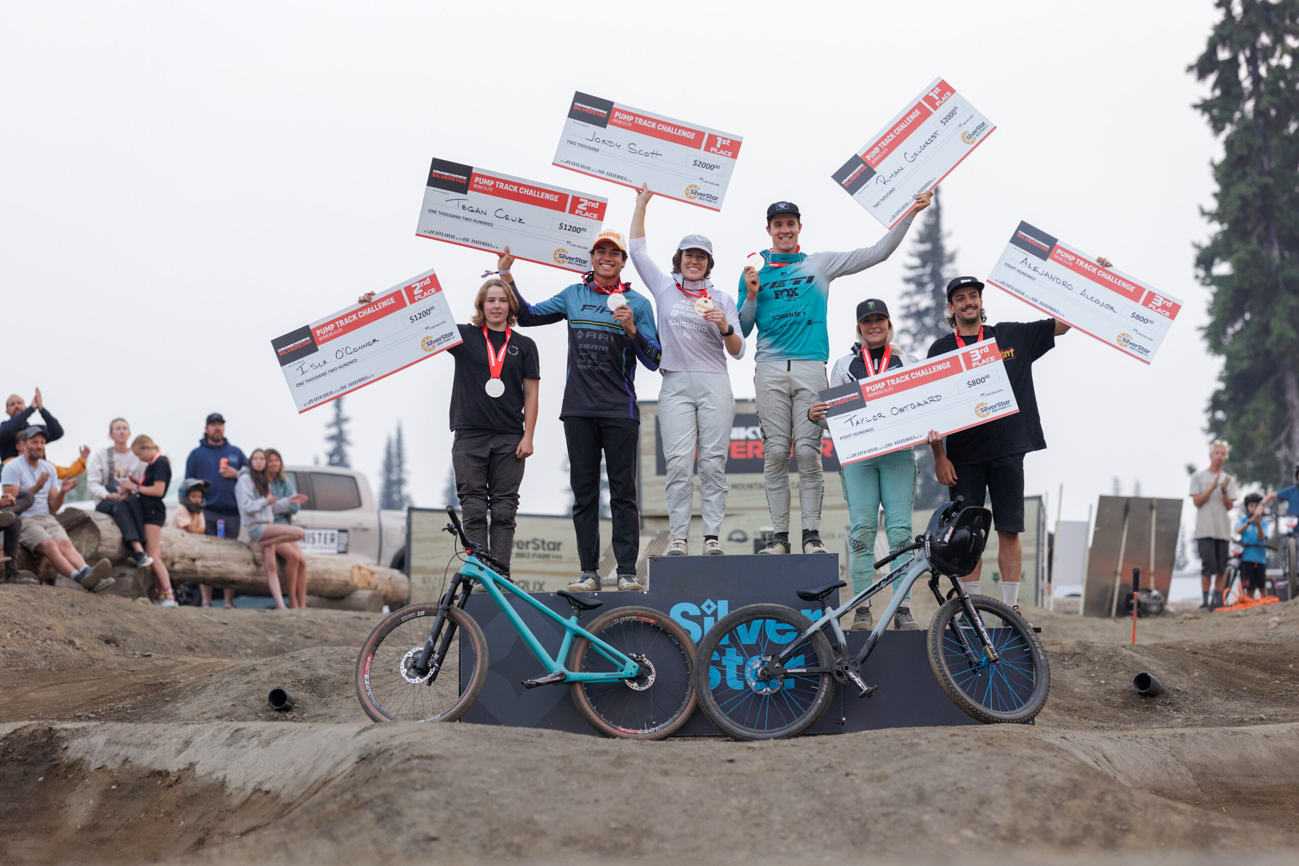 Crankworx » Jordy Scott and Ryan Gilchrist Claim Pump Track